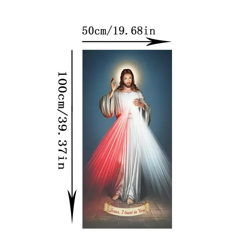 1pc Canvas Painting Christian Religion ArtJesus I Believe In You Divine Mercy Prayer Wall Art Poster Room Decor No Frame