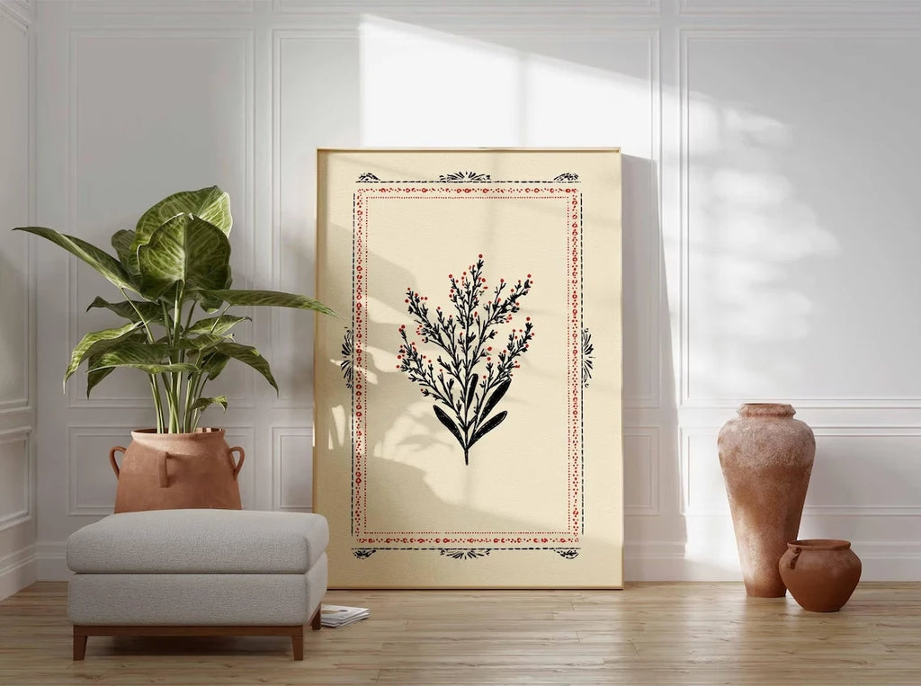 Palestinian Tree Branch Arabic Wall Art Prints Canvas Painting Poster Picture For Living Room Bedroom Home Decor Gift